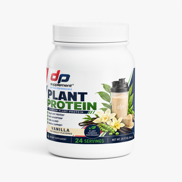 DP Plant Protein, vanilla, 24-serving tub