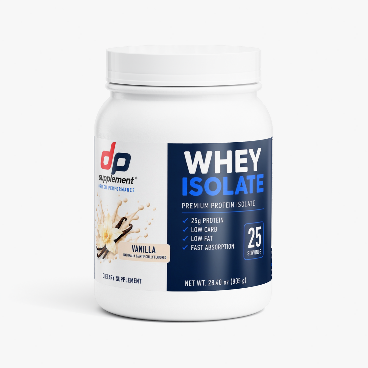 Advanced 100% Whey Protein Isolate (Vanilla)