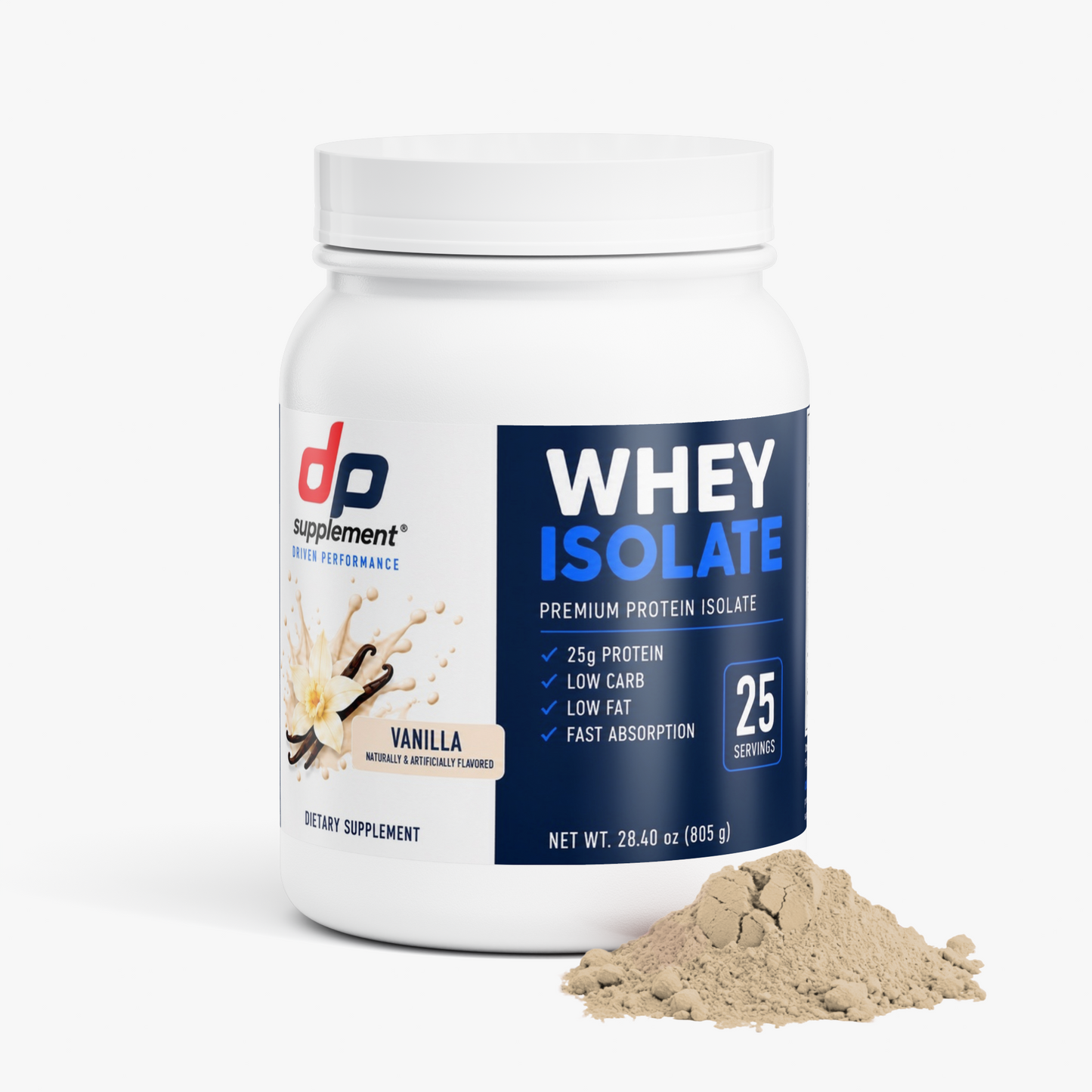 Advanced 100% Whey Protein Isolate (Vanilla)
