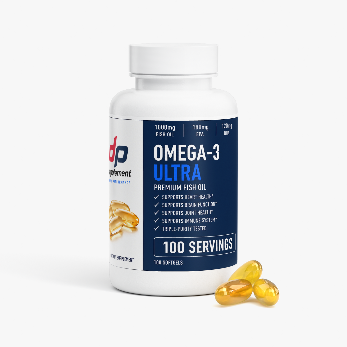 Omega-3 EPA 180mg + DHA 120mg