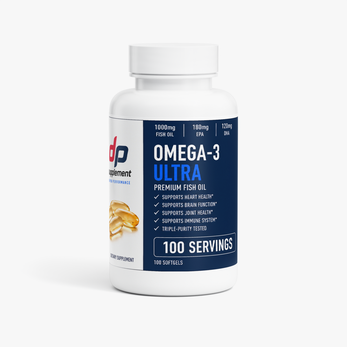 Omega-3 EPA 180mg + DHA 120mg