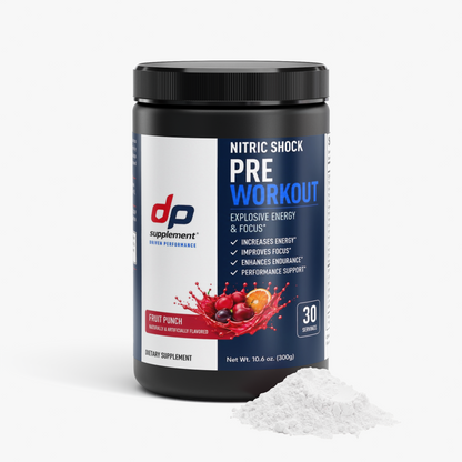 Nitric Shock Pre-Workout Powder (Fruit Punch)