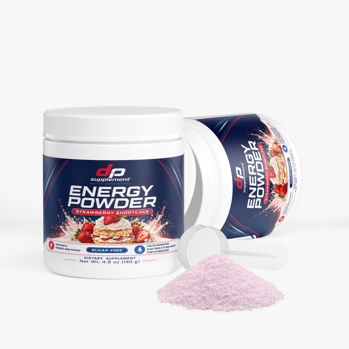 Energy Powder (Strawberry Shortcake)