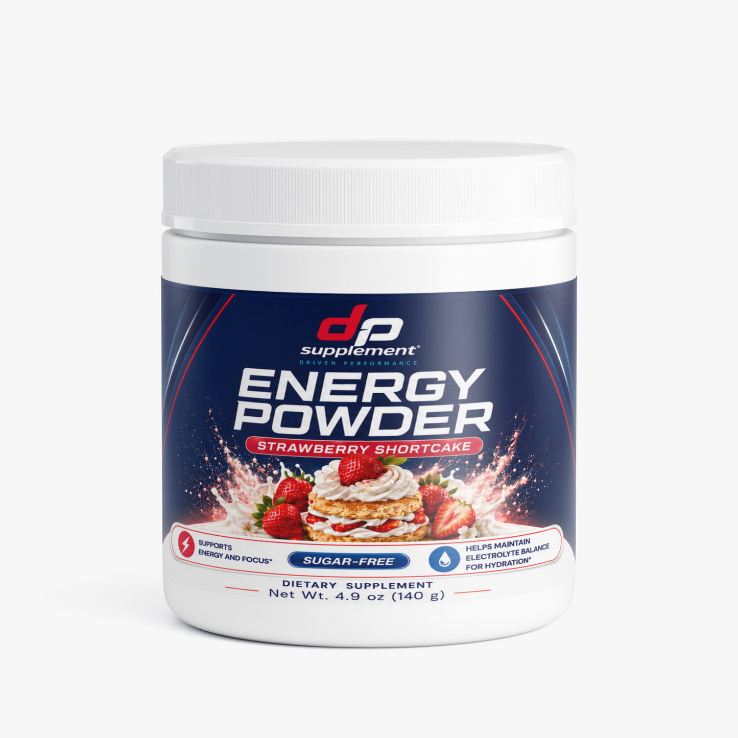 Energy Powder (Strawberry Shortcake)