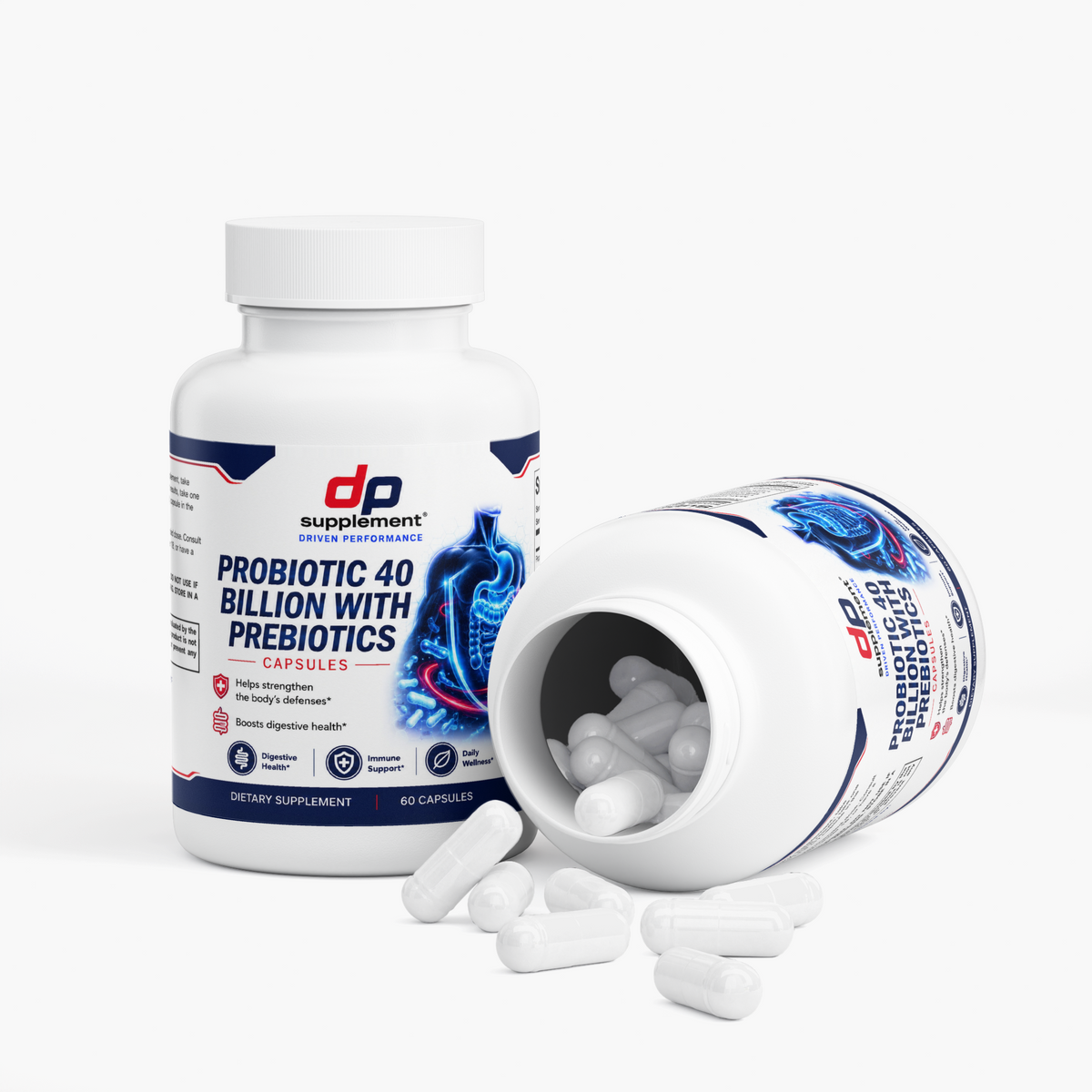 Probiotic 40 Billion with Prebiotics
